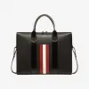 巴利/Bally 男士黑色 Elter 皮革 Beniness 手袋 6236757