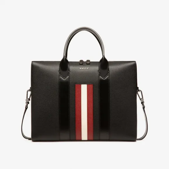 巴利/Bally 男士黑色 Elter 皮革 Beniness 手袋 6236757