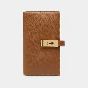 巴利/Bally 女士棕色琥珀皮钱包 6237021