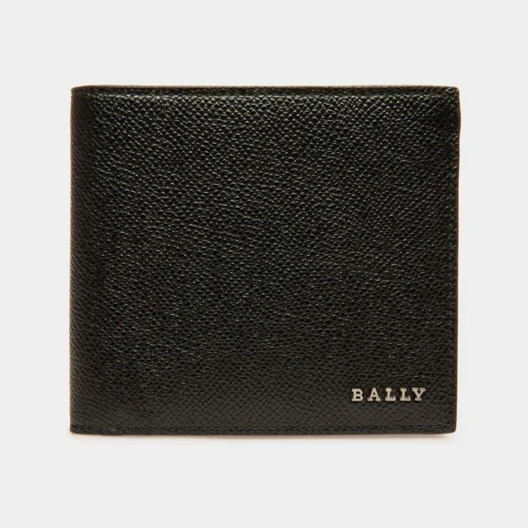巴利/Bally Bribel 男士黑色皮革钱包 6237255