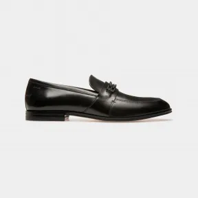 巴利/Bally Wesper 黑色皮革乐福鞋 6237996