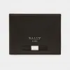 巴利/Bally 男士黑色 Bevye 再生皮革钱包 6238964
