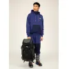 巴利/Bally 男士 Bally Hike 3 黑色和绿色织物背包 6239532