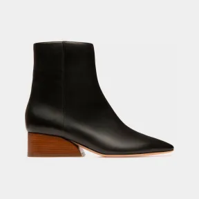 巴利/Bally Glenda 黑色皮靴 6300513