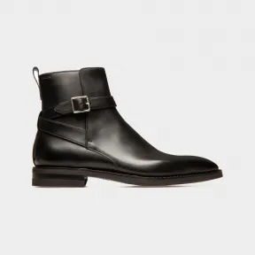 巴利/Bally 男士黑色 Scaviel 皮靴 6301511