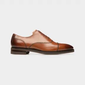 巴利/Bally Scleyr 棕色皮革牛津鞋 6301525