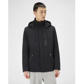 巴利/Bally 男士海军蓝涤纶大衣 6301810