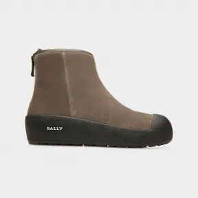 巴利/Bally BALLY CURLING 女士浅棕色皮靴 6301956