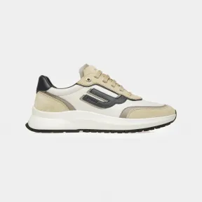 巴利/Bally 男士米色、灰色和白色 Demmy 皮革运动鞋 6302768