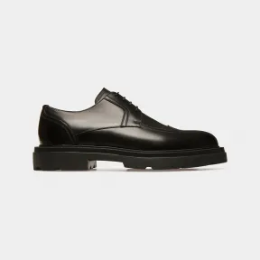 巴利/Bally 男士黑色 Zelik 皮革德比鞋 6303288