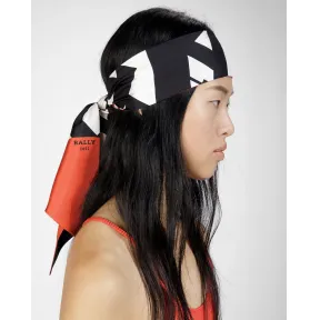 巴利/Bally 橙河女式真丝围巾 6303515