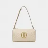 巴利/Bally 女士 Emblem 绗缝皮革迷你手袋 6304015