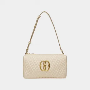 巴利/Bally 女士 Emblem 绗缝皮革迷你手袋 6304015