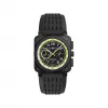 柏莱士/Bell&ross Instruments 系列 42MM 哑光黑色陶瓷 自动机械机芯 男表 BR0394-RS20-SRB