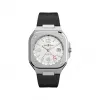 柏莱士/Bell&ross 41 MM 缎面打磨及抛光不锈钢 自动机械机芯 BR05G-SI-ST-SRB