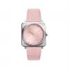 柏莱士/Bell&ross Instruments 系列 39MM 磨砂抛光精钢 石英机芯 男表 BRS-EP-ST-SCR