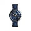 柏莱士/Bell&ross vintage 系列 41MM 抛光精钢表壳 自动机械机芯 男表 BRV294-BU-G-ST-SCA