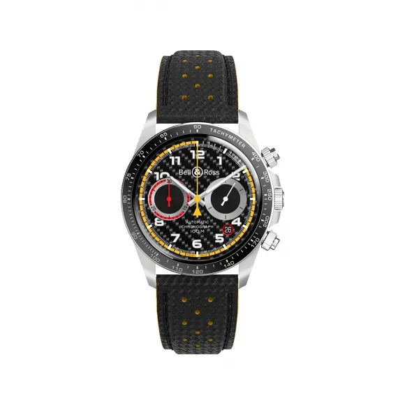 柏莱士/Bell&ross vintage 系列 41MM 磨砂抛光精钢 自动机械机芯 男表 BRV294-RS18-SCA