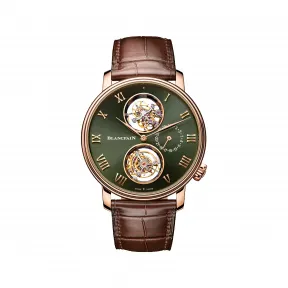 宝珀/Blancpain 经典系列 44.6 MM 红金 手动机械机芯 男表 2322-3653-55B