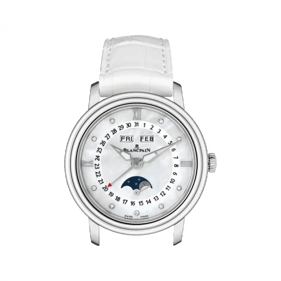 宝珀/Blancpain Women 女装腕表系列 精钢表壳 自动机械机芯 女表 3663-1154-55B