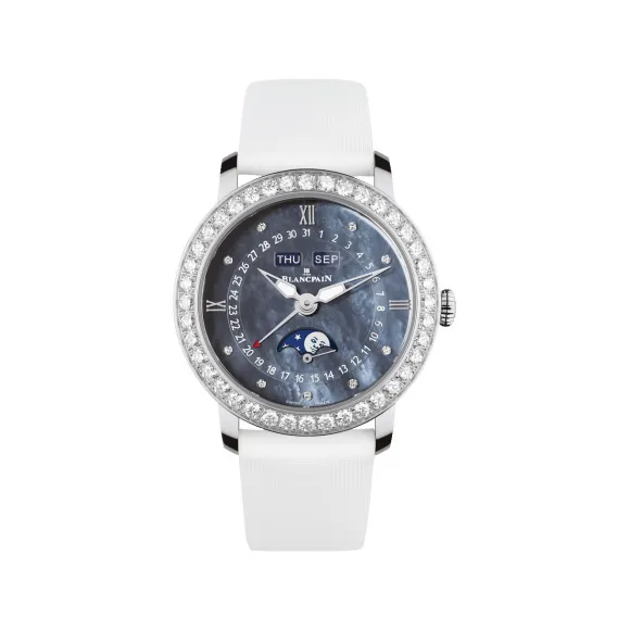宝珀/Blancpain Women 女装腕表系列 精钢表壳 自动机械机芯 女表 3663-4654L-52B