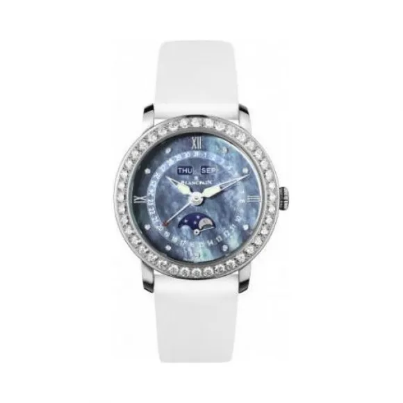 宝珀/Blancpain Women 女装腕表系列 精钢 自动机械机芯 女表 3663-4654L-55B
