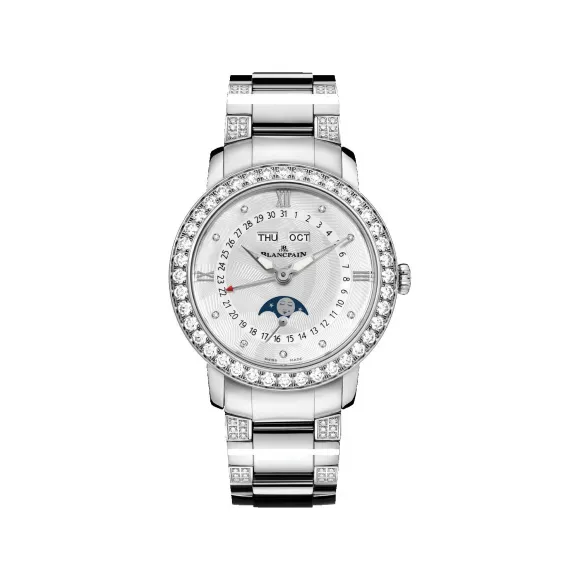 宝珀/Blancpain Women 女装腕表系列 精钢表壳 自动机械机芯 女表 3663-4654L-87B