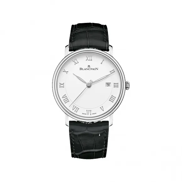 宝珀/Blancpain Villeret系列 精钢表壳 自动机械机芯 男表 6651-1127-55B