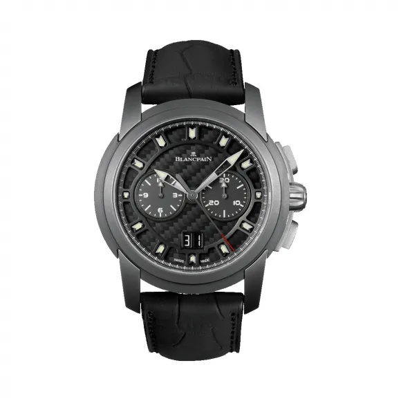 宝珀/Blancpain 开创系列 瓷化钛金属表圈和底盖 自动机械机芯 男表 R85F-1103-53B