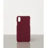 葆蝶家/Bottega Veneta NTRECCIATO编织小羊皮IPHONE X/XS手机壳 580150VO0BL6208