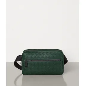 葆蝶家/Bottega Veneta INTRECCIATO编织牛皮腰包 601062VCPQ23168