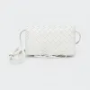 葆蝶家/Bottega Veneta 白色 迷你手袋 630547-VCPP3-9033