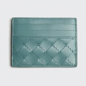 葆蝶家/Bottega Veneta 海沫蓝 卡套 635042-VA961-3418