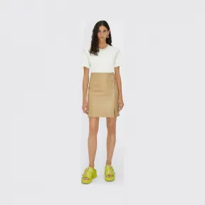葆蝶家/Bottega Veneta 女士 皮裙 690081VKV909483