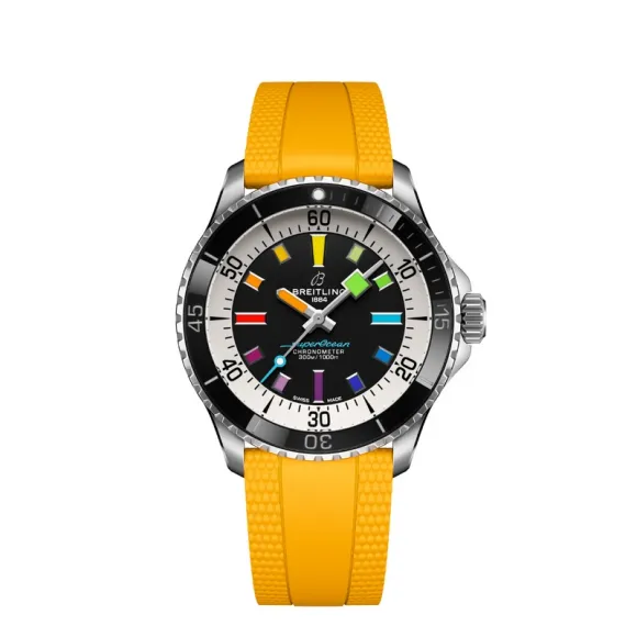 百年灵/Breitling 超级海洋系列（Superocean） 42.0 MM  自动上弦机械机芯 男表 A17375211B2S4