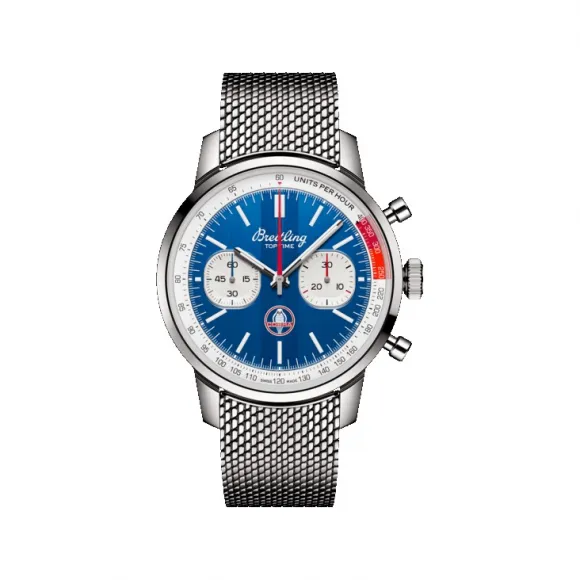 百年灵/Breitling top-time 系列 41.0 MM 精钢 自动上弦机械机芯 男表 AB01763A1C1A1
