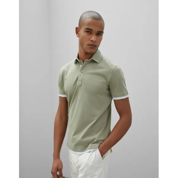 布内罗·古奇拉利/Brunello Cucinelli 马球衫 (201M0T633966) - 男款 上衣