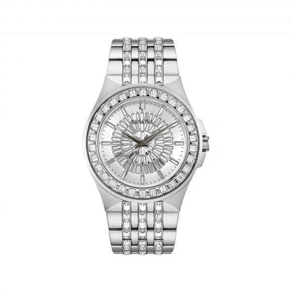 宝路华/Bulova  42 MM 不锈钢 石英机芯 手表 96A236