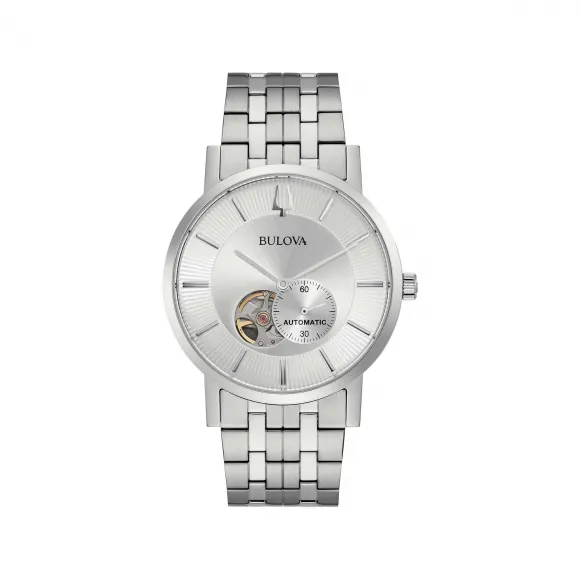 宝路华/Bulova Clipper系列 42.00 MM 不锈钢 自动机械机芯 男表 96A238