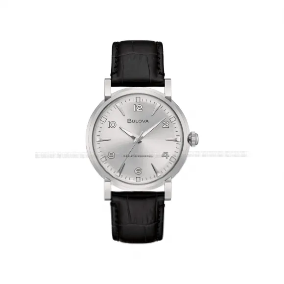 宝路华/Bulova Clipper系列 39.00 MM 不锈钢 自动机械机芯 男表 96A244