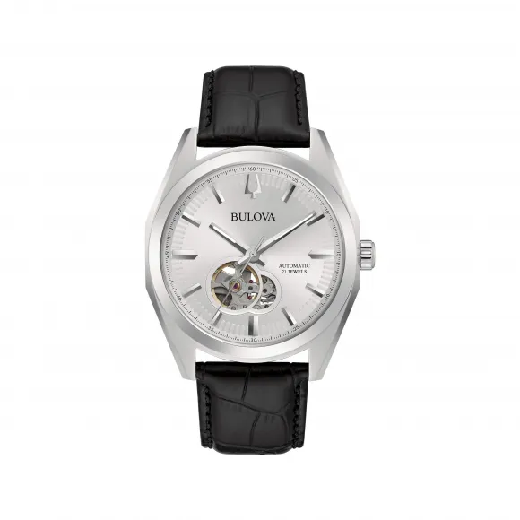宝路华/Bulova Surveyor系列 42.00 MM 不锈钢 自动机械机芯 男表 96A272
