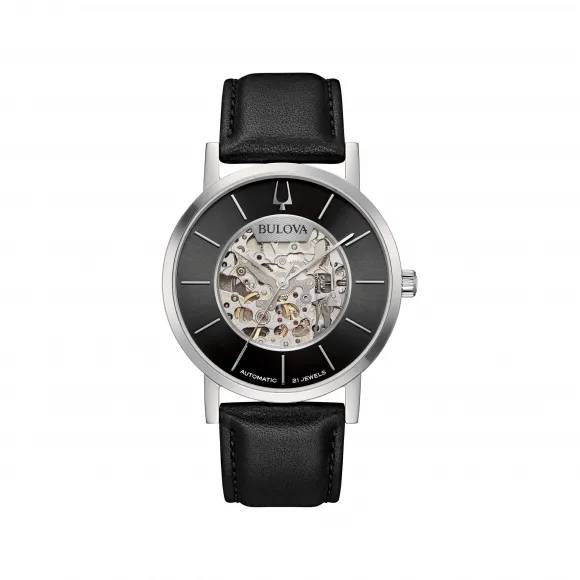 宝路华/Bulova Clipper系列 42.00 MM 不锈钢 自动机械机芯 男表 96A279