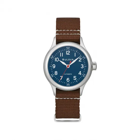 宝路华/Bulova  37 MM 不锈钢 自动机械机芯 手表 96A282