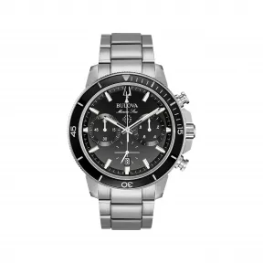 宝路华/Bulova Marine-Star系列 45.00 MM 不锈钢 石英机芯 男表 96B272