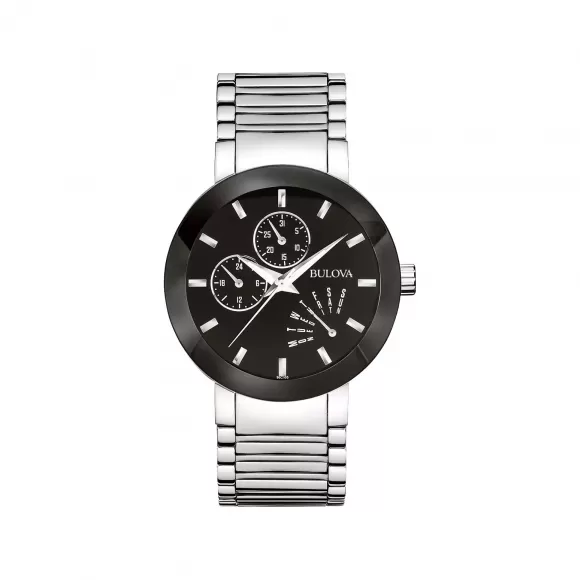 宝路华/Bulova  40 MM 不锈钢 石英机芯 手表 96C105