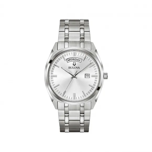 宝路华/Bulova Surveyor系列 39.00 MM 不锈钢 石英机芯 男表 96C127