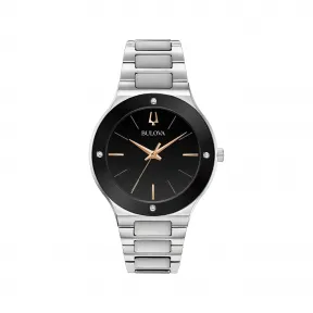 宝路华/Bulova Futuro 系列 43 mm 银色不锈钢 石英机芯 男表 96E117