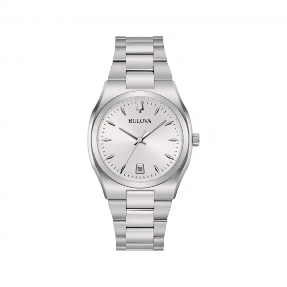 宝路华/Bulova Surveyor系列 34.00 MM 不锈钢 石英机芯 女表 96M156