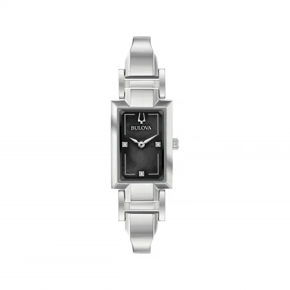 宝路华/Bulova  18 MM 不锈钢 石英机芯 手表 96P209