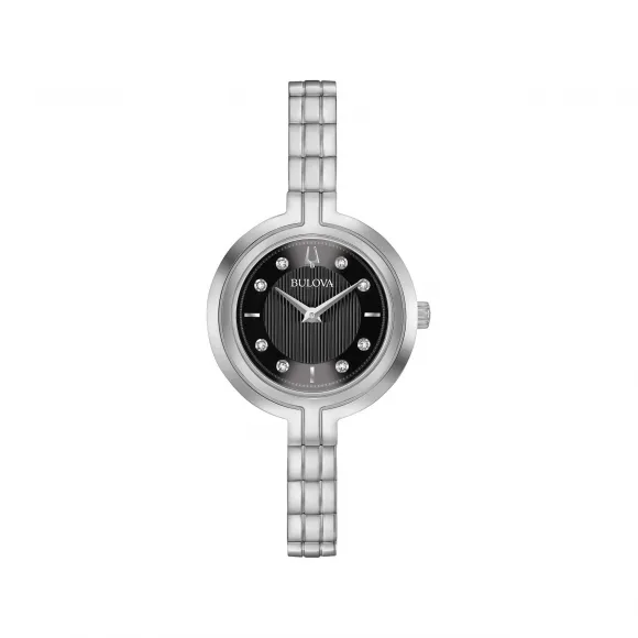 宝路华/Bulova Maquina系列 30.00 MM 不锈钢 石英机芯 女表 96P215